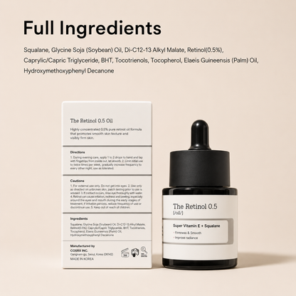 Anti-aging Serum with 0.5% Retinol
